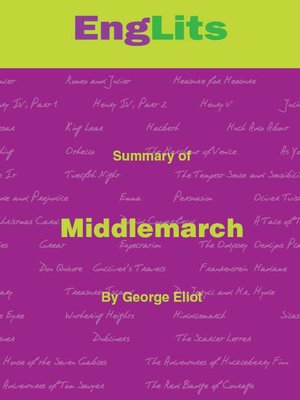 cover image of EngLits: Middlemarch